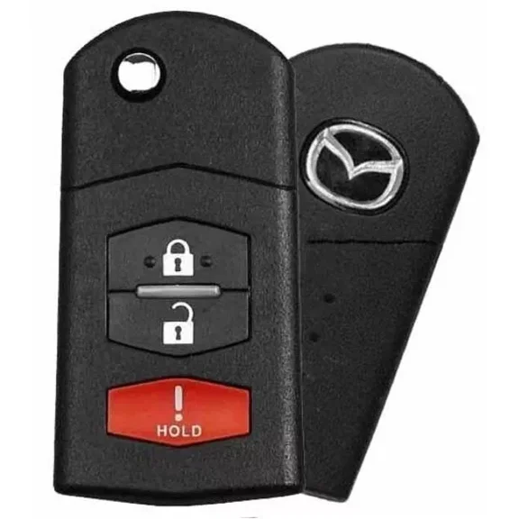 New Mazda 2006 - 2015 3b Remote Flip Key Bgbx1t478ske12501 80 Bit Cc43-67-5ryc