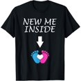 thumbnail image 1 of New Me Inside Pregnancy Announcement Pregnant Baby Inside T-Shirt, 1 of 5