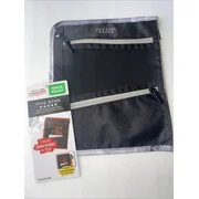New Mead Five Star Pencil Pouch - 3-Ring Two Zipper Compartment Storage Pouch
