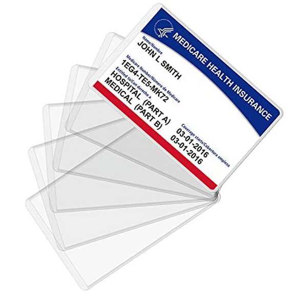 Medicare Card Holder Protector Sleeve