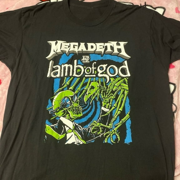 New Megadeth and Lamb of God Gift For Fans Unisex S-5XL Shirt R3_29