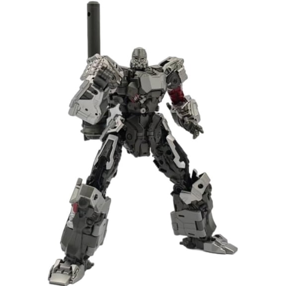 New Megatron Figure, Holding a Gun Megatron Changeable Action Figure 20cm/7.9inch Anime Model Game Character Statue Collection Decoration Gift