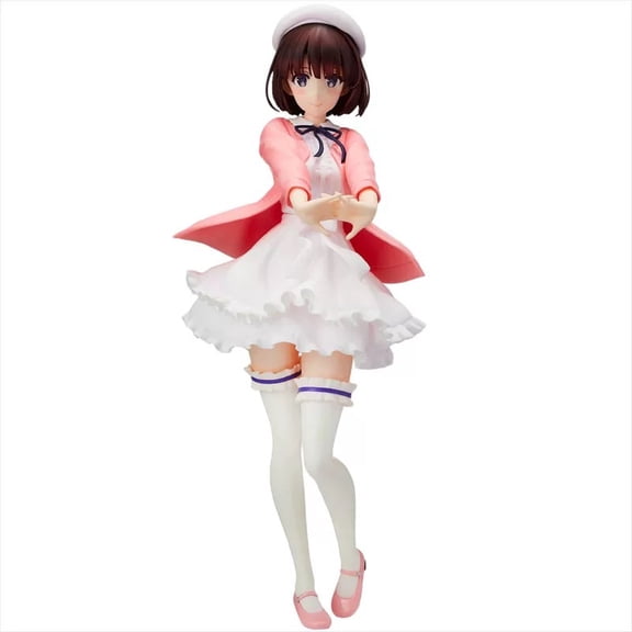 New Megumi Kato (Casualwear Ver) PVC Character Anime Statue Figure Desktop Ornament Popular Decorations Fan Souvenirs Creative Gift Collection