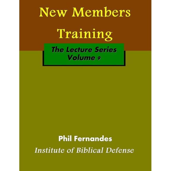 New Members Training, (Paperback)