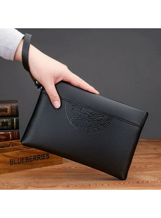 Men's Vintage Business Clutch Wallet With Large Capacity, Simple Fashion  Purse & Wrist Bag Christmas Gift For Men Men Clutch Bag Handbag Wristlet  Bag Holiday Essentials For Travel Fall Stuff Anti-theft Portable