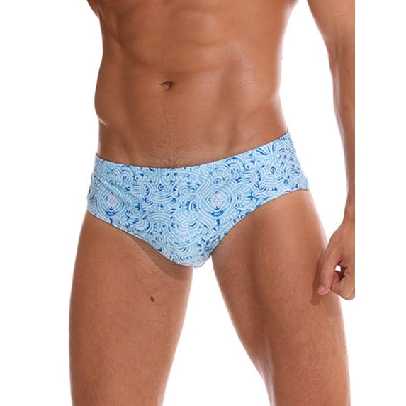 New Men Boxer Briefs Swimming Shorts Trunks Swimwear Swimsuit Underwear Bikini Swimming Bathing Surfing Suit Quick Drying 19 Color M-3XL