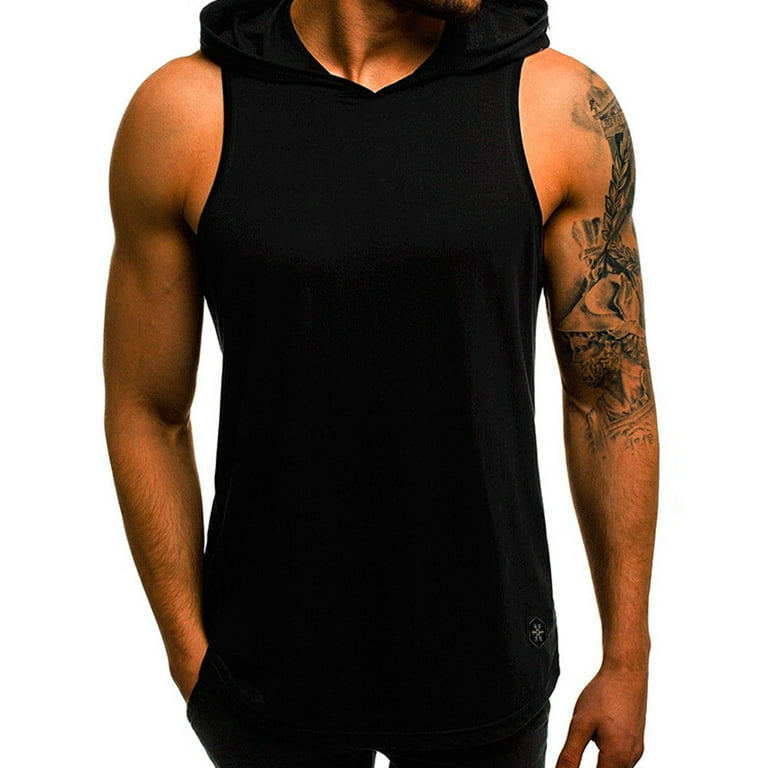 Best sleeveless hoodie shop