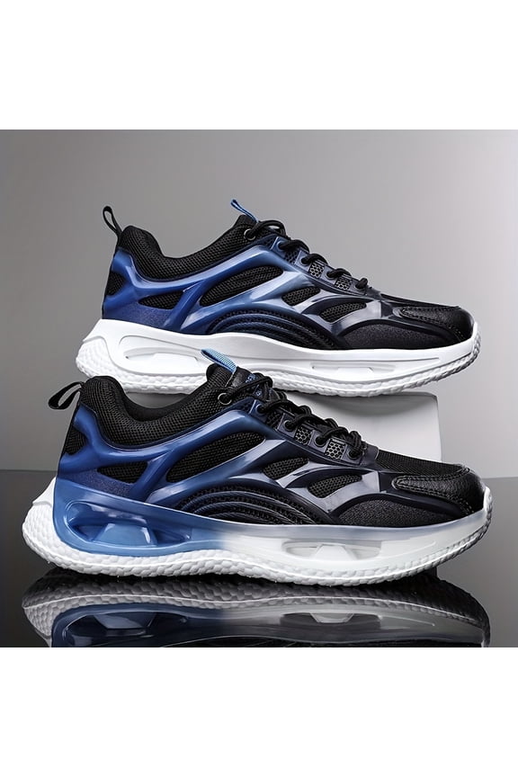 New+Men'S Breathable Low-Top Fashion Sneakers - with Mesh Upper and Rubber Sole for All Seasons, Lightweight, Non-Slip, Durable Casual Shoes Perfect for Outdoor Activities