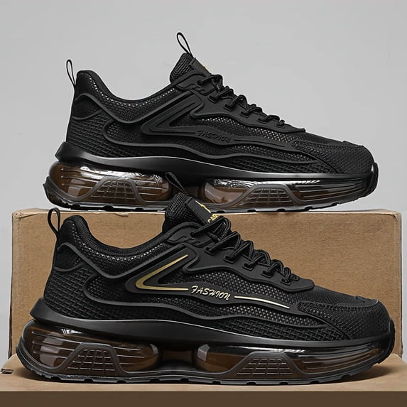 New Men'S Low-Top Thick-Soled Simple And Stylish Sports Casual Shoes in Large Sizes. Breathable Mesh