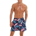 thumbnail image 1 of New Men Swim Trunks Swim Shorts Boys Floral Print Board Shorts Swimwear Shorts Pants Boardshorts Swimwear Swimsuit Beachwear Underwear Casual Surfing Swimming Bathing Suit Quick Dry Summer, 1 of 7