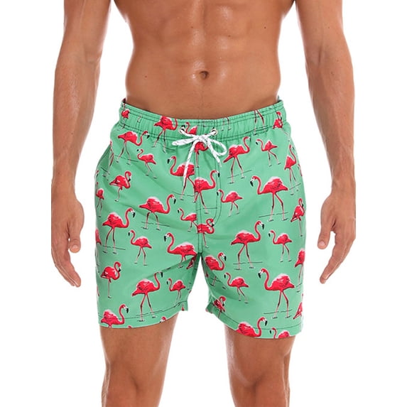 New Men Swim Trunks Swim Shorts Boys Floral Print Board Shorts Swimwear Shorts Pants Boardshorts Swimwear Swimsuit Beachwear Underwear Casual Surfing Swimming Bathing Suit Quick Dry Summer