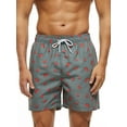 thumbnail image 1 of New Men Swim Trunks Swim Shorts Boys Floral Print Board Shorts Swimwear Shorts Pants Boardshorts Swimwear Swimsuit Beachwear Underwear Casual Surfing Swimming Bathing Suit Quick Dry Summer, 1 of 3