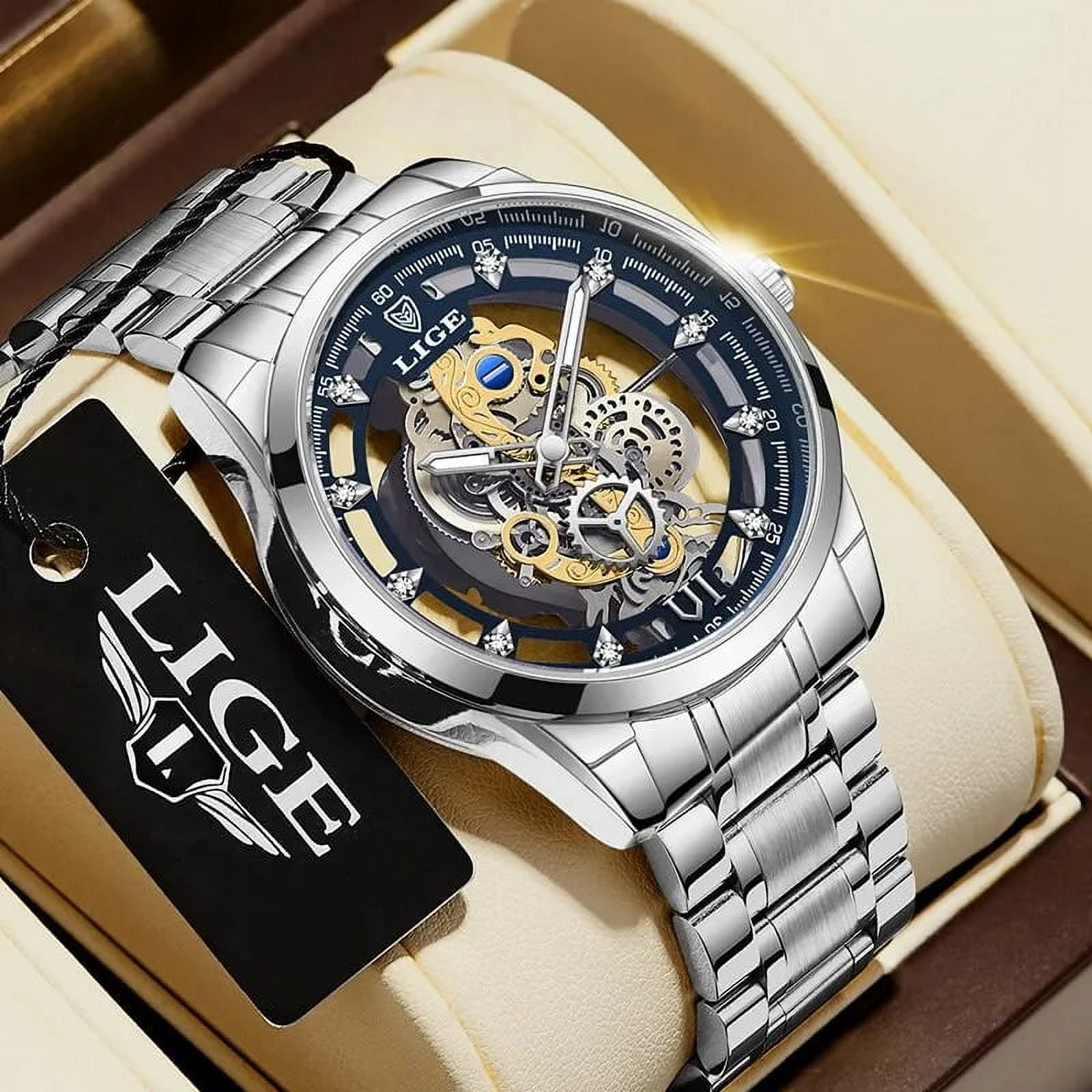 Wrist Watch Best Site To Buy Watches New Men Watch Skeleton Quartz