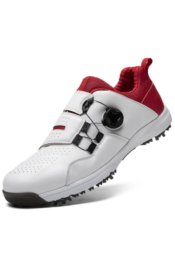 New Men Women Unisex Golf Shoes Professional Outdoor Waterproof Lightweight No-Slip Golf Walking Sport Sneakers 6 Spikes Golf Trainers