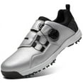 thumbnail image 1 of New Men Women Unisex Golf Shoes Professional Outdoor Waterproof Lightweight No-Slip Golf Walking Sport Sneakers 6 Spikes Golf Trainers, 1 of 18