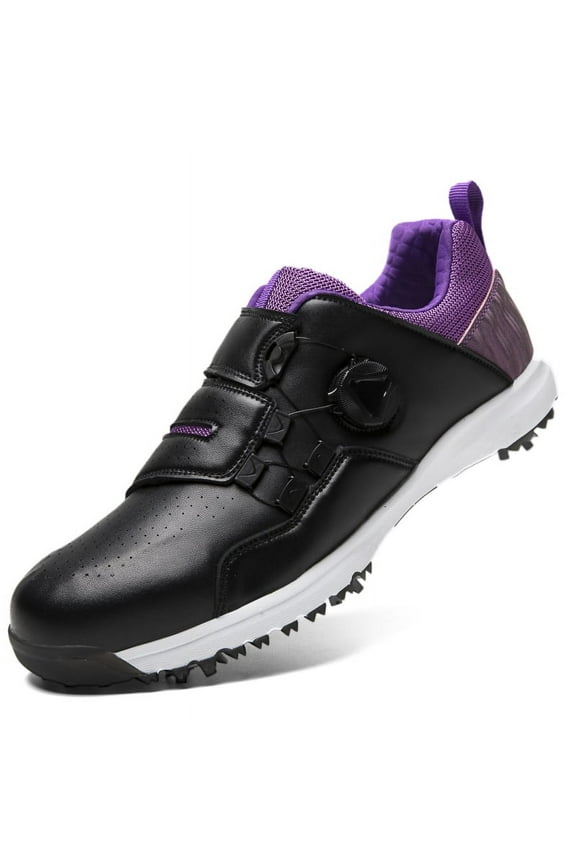 New Men Women Unisex Golf Shoes Professional Outdoor Waterproof Lightweight No-Slip Golf Walking Sport Sneakers 6 Spikes Golf Trainers