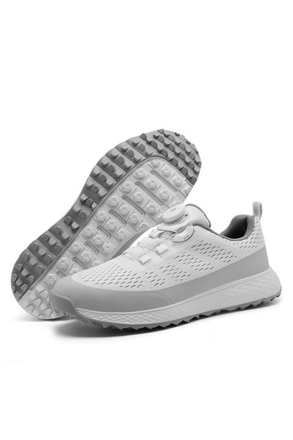 New Men Women Unisex Golf Shoes Professional Outdoor Waterproof Lightweight No-Slip Spikeless Golf Walking Sport Sneakers