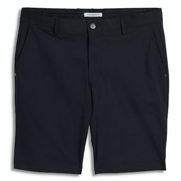New Men's Ashworth Stretch Warp Short Black 42