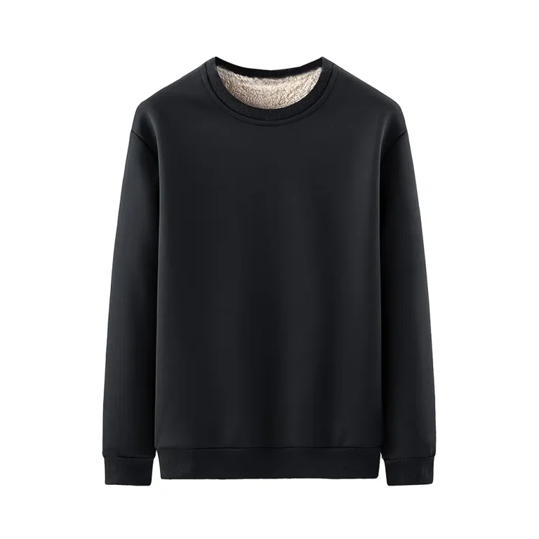 Solid color crew neck sweatshirts outlet