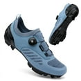 thumbnail image 1 of New Men's Cycling Shoes Unisex Road & Mountain Bike Sneakers Nonslip Racing Shoes for Outdoor Adventures (Blue,46), 1 of 6