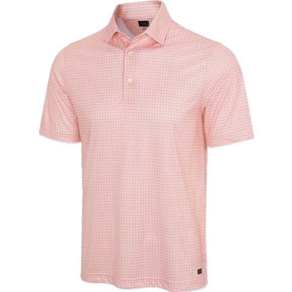 New Men's Greg Norman X-Lite Phases Golf Polo Melon 2XL