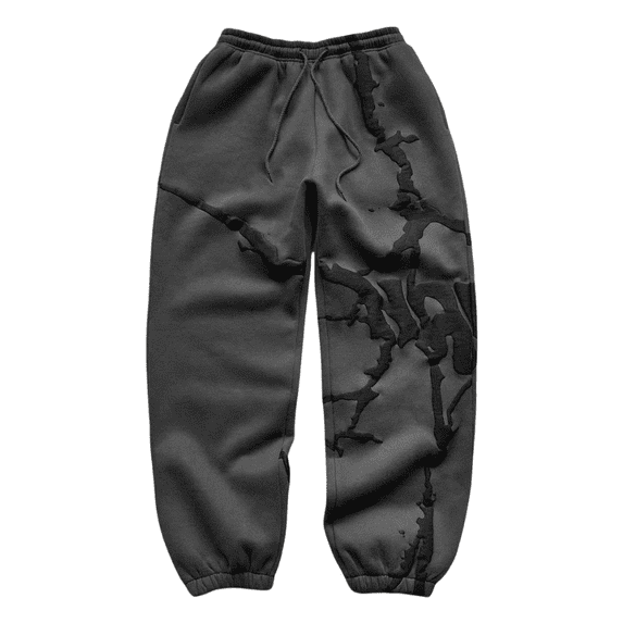New Men's Hip Hoodie Set - Stylish sweatshirt and casual pants, easy to control the trend style,XL,Dark Gray1