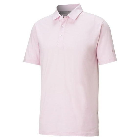 New Men's Puma Cloudspun Legend Golf Polo Pink Lady XL