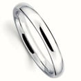 thumbnail image 1 of New Men's Womens Solid 14K White Gold Plain Wedding Band Comfort fit 3MM Size 10, 1 of 1