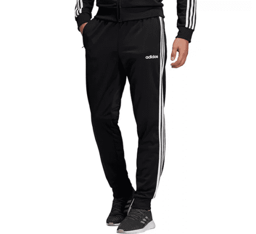 adidas men's 3s fleece tapered sweatpants