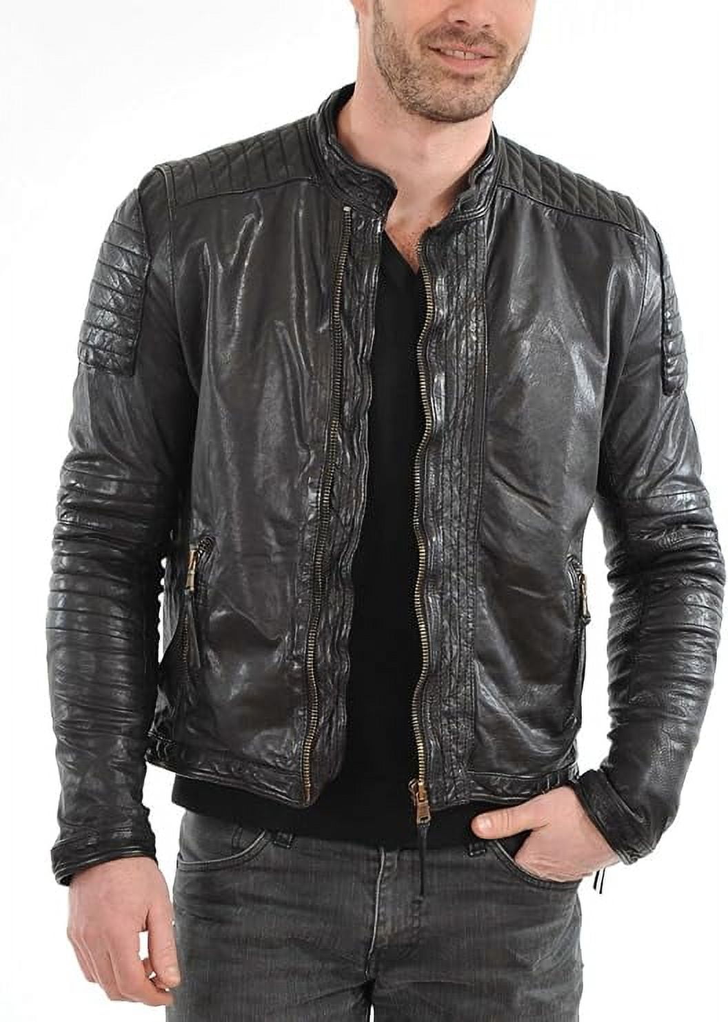 GENUINE leather coat