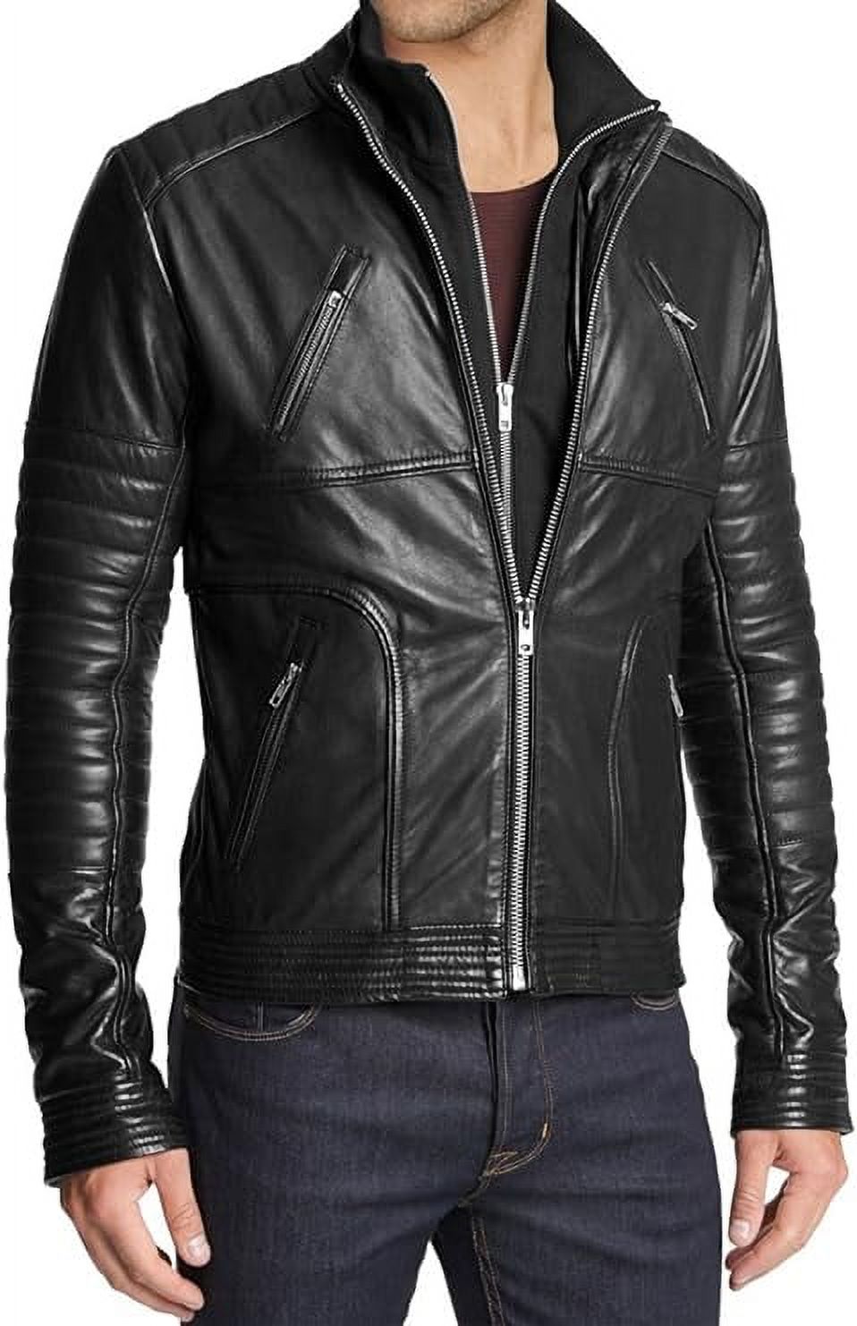 ジャケット・アウター SanFranciscoClothingMaker Leather Jacket The Sparks Up Inc. XS - Black - Genuine Leather - Driver San