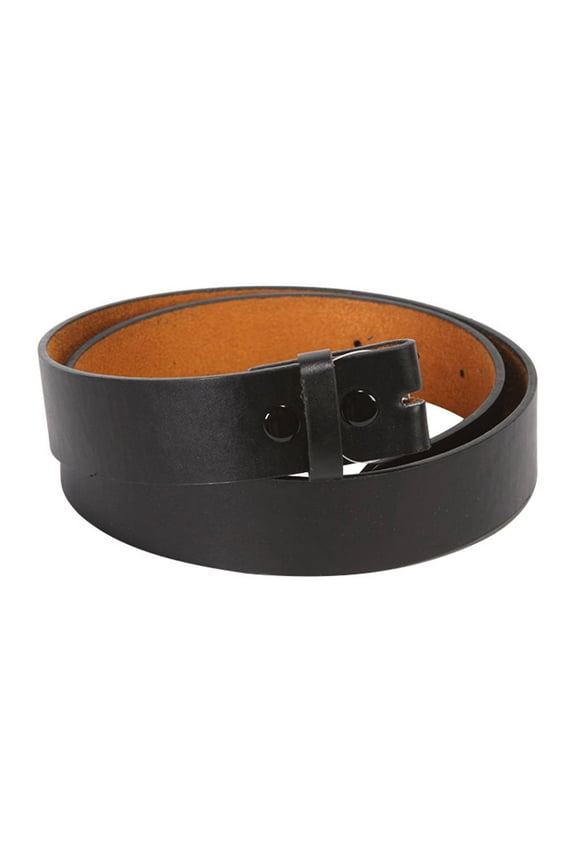 New Mens Womens Genuine Leather Belt For Belt Buckles Black Large, 38-40