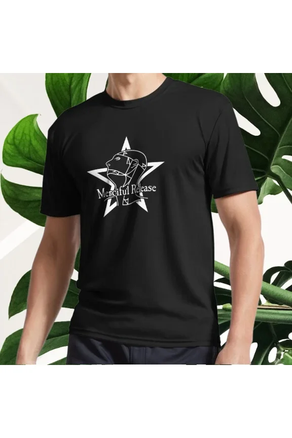 New Merciful Release Logo - The Sisters Logo T-Shirt Funny Size S to 5XL