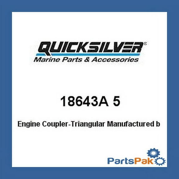 New Mercury Mercruiser Quicksilver Oem Part # 18643A 5 Coupling Assy