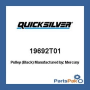 New Mercury Mercruiser Quicksilver Oem Part # 19692T01 Pulley Black