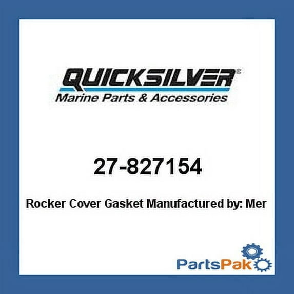 New Mercury Mercruiser Quicksilver Oem Part # 27-827154 Gasket