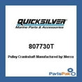 thumbnail image 1 of New Mercury Mercruiser Quicksilver Oem Part # 807730T Pulley-Crankshaft, 1 of 3