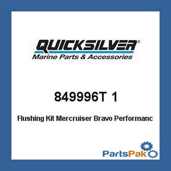 New Mercury Mercruiser Quicksilver Oem Part # 849996T 1 Flushing Kit