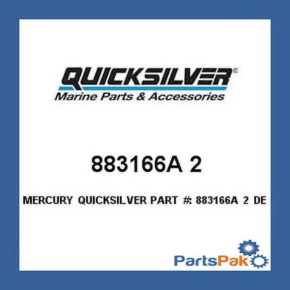 New Mercury Mercruiser Quicksilver Oem Part # 883166A 2 Reservoir Kit