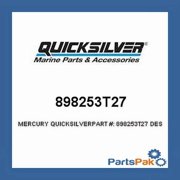 New Mercury Mercruiser Quicksilver Oem Part # 898253T27 Coil
