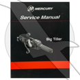 thumbnail image 1 of Mercury Marine Outboard Big Tiller Factory OEM Shop Service Repair Manual, 1 of 1