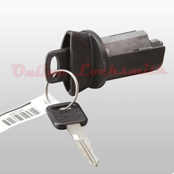 New Mercury Sable 1996-2005 Coded Ignition Switch Cylinder & Two Keys w/ Logo