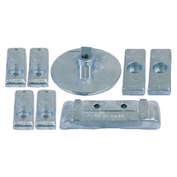 New Mercury Verado V6 Anode Kit b&s Anodes Bsmveradokit6z Zinc