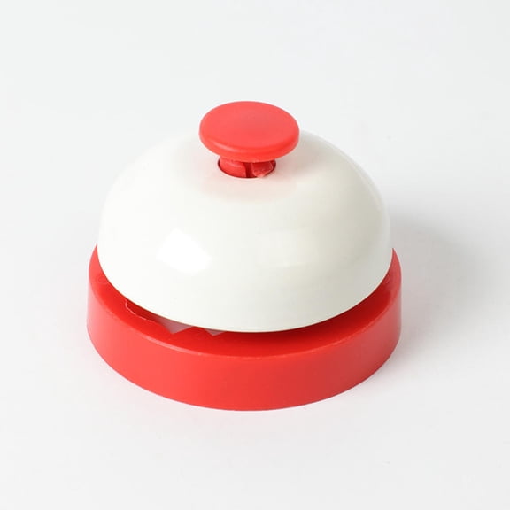 New Metal Hand Bell Delicate Hand Clapping Bell Hand Pressing Service Bell Table Game Toy Accessories
