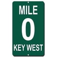 thumbnail image 1 of New Metal Sign Aluminum Sign Mile 0 Key West Funny for Outdoor & Indoor Home Decor 12" x 8", 1 of 4