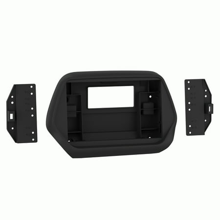 Metra - Dash Kit for Select 2016 Chevrolet Camaro Vehicles - Matte Black