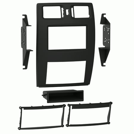 Metra - Dash Kit for Select 2004-2009 Cadillac XLR Vehicles - Matte Black