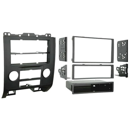 Metra - Dash Kit for Select 2008-2012 Ford Mazda Escape Tribute DIN DDIN - Black