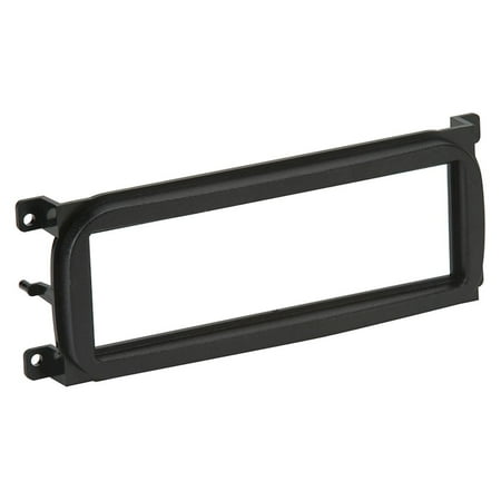 Metra - Dash Kit for Select 1998-2010 Jeep Dodge Chrysler DIN - Black