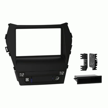 Metra - Dash Kit for Most 2017-2018 Hyundai Vehicles - Matte Black